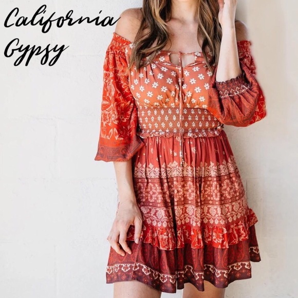 UNBRANDED Dresses & Skirts - Gypsiana Floral Mini Dress